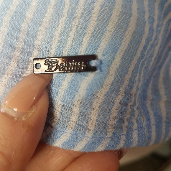 Tom Tailor denim crop shirt - Picture 5 of 7